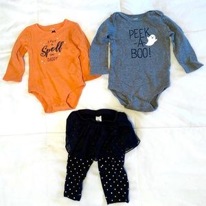 Carter’s Halloween Girls Outfits 🎃✨